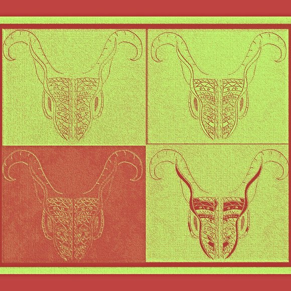 Demon Bunny 2 Art Print - Picture 2 of 15